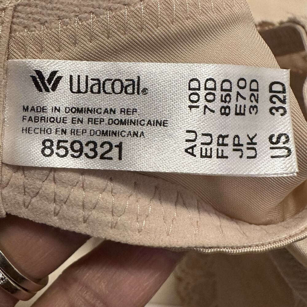 Wacoal 859221 Maternity Spacer T-Shirt 32D NUDE NWT‎ - Picture 4 of 5